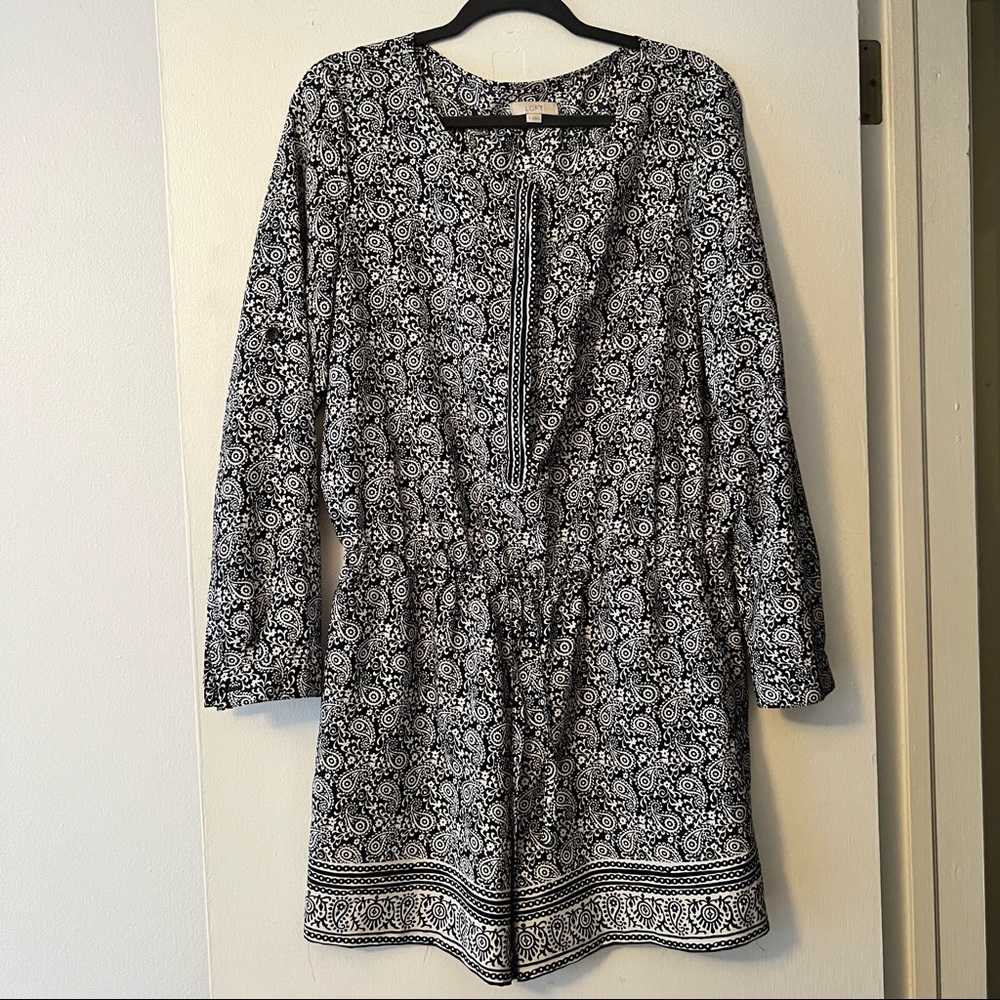 JCrew Romper Navy Blue Size 8